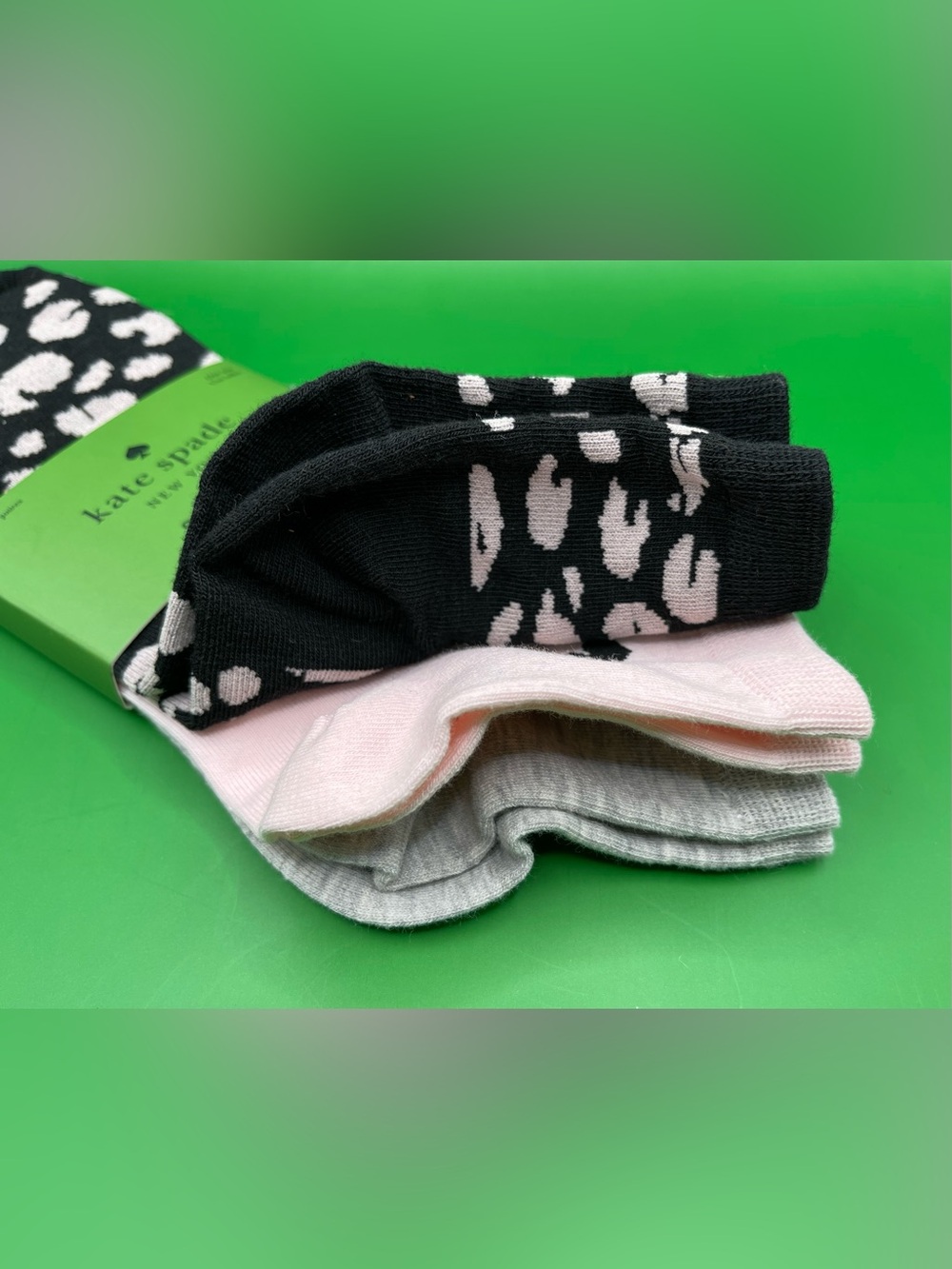 Kate Spade New York 3-Pack Quarter Socks Set - Picture 2 of 3